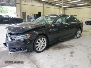 2016 Audi A6 Prestige with VIN WAUHGAFC7GN130843, listed as a Copart auction lot 58635415 with 94,489 mi miles and Salvage title. Bid and sale history available at DreamBid. Image 1.