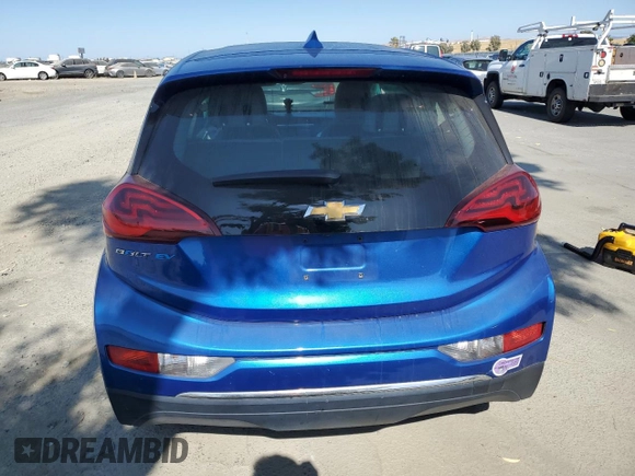 2019 Chevrolet Bolt EV LT z VIN 1G1FY6S0XK4107256, wystawiony jako Copart lot #60689685 z przebiegiem 47 189 mil mil oraz Szkoda całkowita • Salvage title. Historia ofert i sprzedaży dostępna na DreamBid. Obrazek 6.