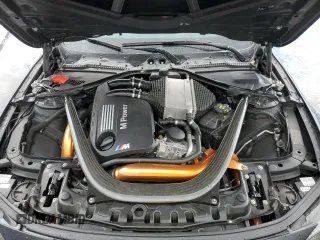 2015 BMW M3 with VIN WBS3C9C51FP805725, listed as a Copart auction lot 73618122 with 77,864 mi miles. Bid and sale history available at carsss.com. Image 11.