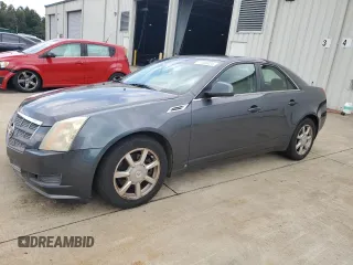 2009 Cadillac CTS RWD w/1SA with VIN 1G6DF577190101273, listed as a Copart auction lot 71158424 with 131,622 mi miles and Salvage Title. Bid and sale history available at carsss.com. Image 1.