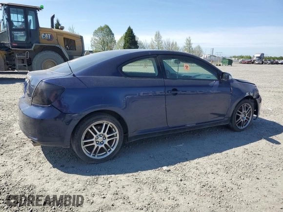 2006 Scion tC with VIN JTKDE177560125136, listed as a Copart auction lot 53183625 with 2,433,012 mi miles and Clean Title. Bid and sale history available at carsss.com. Image 3.