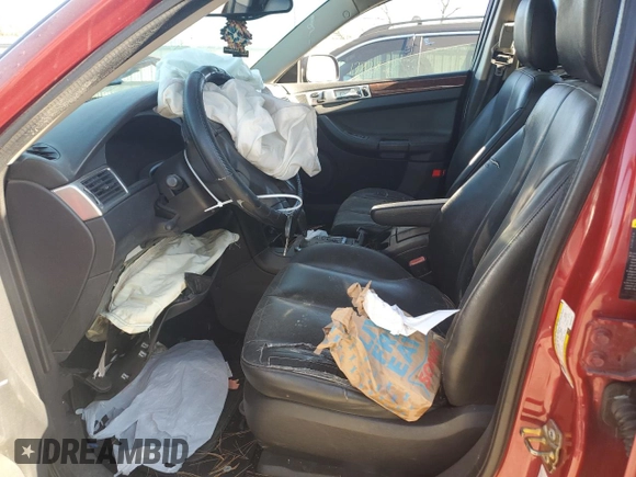 2005 Chrysler Pacifica Touring with VIN 2C8GF68425R408745, listed as a Copart auction lot 83466994 with 295,412 mi miles and Salvage Title. Bid and sale history available at DreamBid. Image 7.