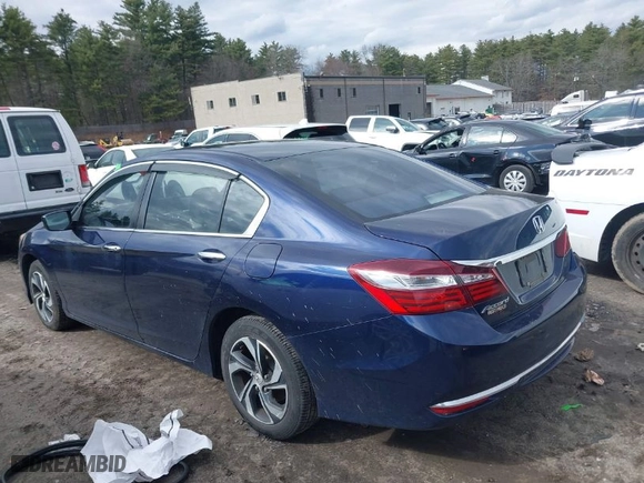 2016 Honda Accord Sedan LX with VIN 1HGCR2F30GA220969, listed as a IAAI auction lot 41868693 with 145,588 mi miles. Bid and sale history available at carsss.com. Image 3.