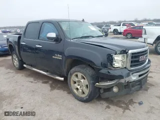 2011 GMC Sierra 1500 SLE with VIN 3GTP1VE05BG399018, listed as a IAAI auction lot 41513516 with 181,834 mi miles. Bid and sale history available at carsss.com. Image 1.
