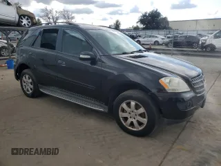 2007 Mercedes-Benz M 350 with VIN 4JGBB86E87A256889, listed as a Copart auction lot 48168195 with Not Provided miles and Clean Title. Bid and sale history available at DreamBid. Image 4.
