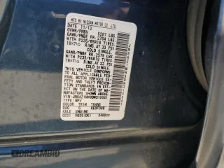 2013 Nissan Murano SV with VIN JN8AZ1MW9DW310041, listed as a Copart auction lot 65663454 with 204,971 mi miles and Salvage Title. Bid and sale history available at carsss.com. Image 15.