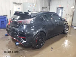2019 Hyundai Veloster N with VIN KMHT36AHXKU001840, listed as a Copart auction lot 45695305 with 65,104 mi miles and Salvage Title. Bid and sale history available at carsss.com. Image 3.