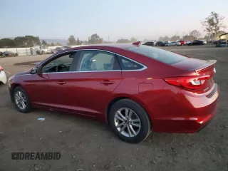 2016 Hyundai Sonata SE with VIN 5NPE24AF9GH323096, listed as a Copart auction lot 83841994 with 52,770 mi miles and Salvage Title. Bid and sale history available at carsss.com. Image 2.