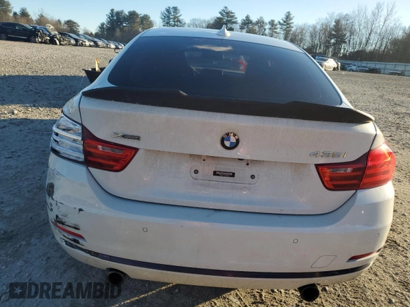 2015 BMW 4 Series 435i xDrive with VIN WBA4B3C59FGV48533, listed as a Copart auction lot 87441184 with 102,482 mi miles and Salvage Title. Bid and sale history available at DreamBid. Image 6.