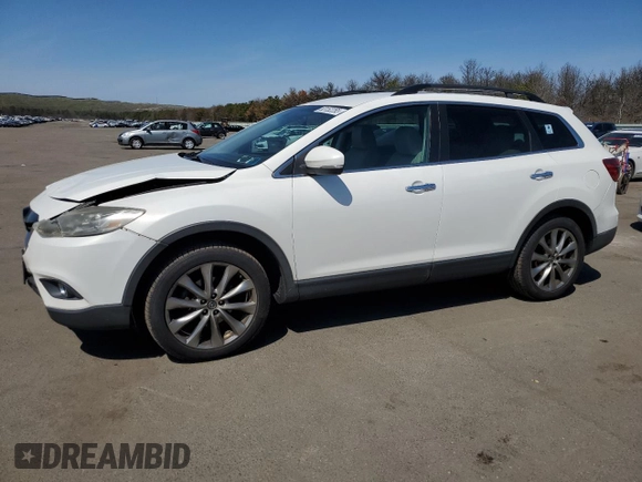 2015 Mazda CX-9 Grand Touring with VIN JM3TB3DVXF0461303, listed as a Copart auction lot 53152255 with 118,303 mi miles and Salvage Title. Bid and sale history available at carsss.com. Image 1.