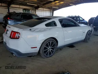 2011 Ford Mustang GT with VIN 1ZVBP8CF1B5160510, listed as a Copart auction lot 46931425 with Not Provided miles and Salvage Title. Bid and sale history available at carsss.com. Image 3.