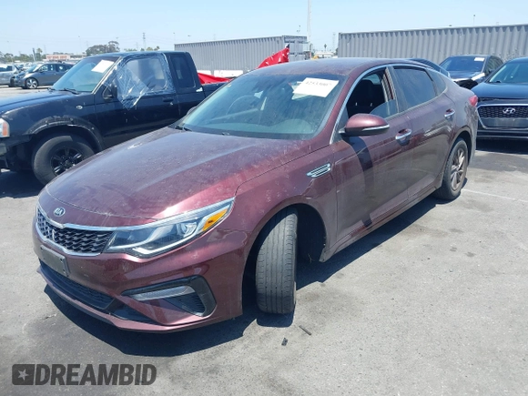 2020 Kia Optima LX with VIN 5XXGT4L32LG426326, listed as a IAAI auction lot 42533007 with 38,193 mi miles and . Bid and sale history available at DreamBid. Image 17.
