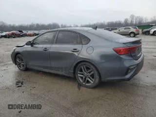 2021 Kia Forte GT-Line with VIN 3KPF34AD7ME316731, listed as a Copart auction lot 43587045 with 149,528 mi miles and Salvage Title. Bid and sale history available at carsss.com. Image 2.