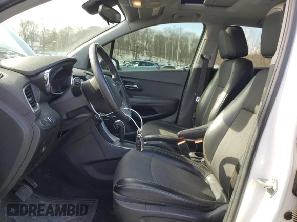 2018 Chevrolet Trax LT with VIN 3GNCJPSB7JL338914, listed as a Copart auction lot 46054505 with 39,960 mi miles and Salvage Title. Bid and sale history available at carsss.com. Image 7.