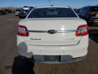 2010 Ford Taurus Limited with VIN 1FAHP2FW7AG139594, listed as a Copart auction lot 43525705 with 0 mi miles and Salvage Title. Bid and sale history available at carsss.com. Image 6.