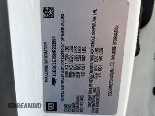 2022 Chevrolet Tahoe z VIN 1GBSCLED5NR233554, wystawiony jako Copart lot #61064025 z przebiegiem Nie podano mil oraz Czysty tytuł • Clean title. Historia ofert i sprzedaży dostępna na DreamBid. Obrazek 13.