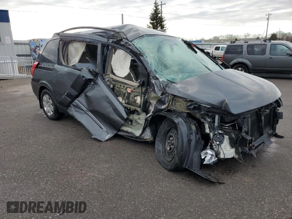 2006 Nissan Quest SL with VIN 5N1BV28U36N123246, listed as a Copart auction lot 82884794 with 0 mi miles and Salvage Title. Bid and sale history available at carsss.com. Image 4.