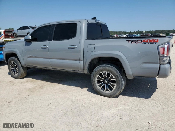 2021 Toyota Tacoma 4WD SR with VIN 3TMCZ5AN2MM436040, listed as a Copart auction lot 52879625 with 27,244 mi miles and Salvage Title. Bid and sale history available at carsss.com. Image 2.
