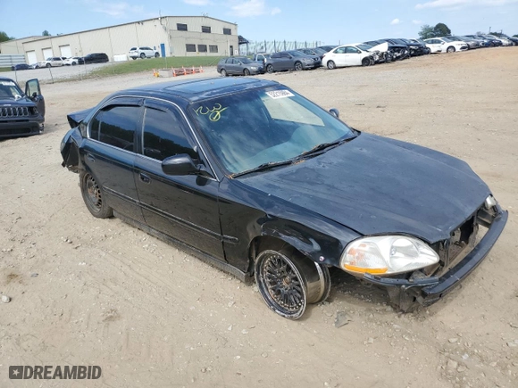 1998 Honda Civic EX with VIN 2HGEJ8546WH624839, listed as a Copart auction lot 71983804 with 273,533 mi miles and Non Repairable. Bid and sale history available at carsss.com. Image 4.