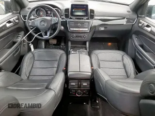 2017 Mercedes-Benz GLS 550 with VIN 4JGDF7DE9HA776627, listed as a Copart auction lot 56733755 with 89,242 mi miles and Salvage title. Bid and sale history available at DreamBid. Image 8.