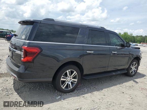 2023 Ford Expedition Max Limited with VIN 1FMJK2A86PEA06599, listed as a Copart auction lot 54371265 with 36,286 mi miles and Salvage title. Bid and sale history available at DreamBid. Image 3.