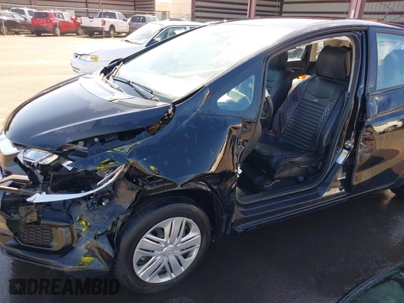 2019 Honda Fit LX with VIN 3HGGK5H42KM718308, listed as a IAAI auction lot 41412716 with 1 mi miles. Bid and sale history available at carsss.com. Image 6.