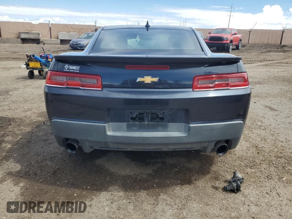 2014 Chevrolet Camaro LT with VIN 2G1FB1E32E9240136, listed as a Copart auction lot 55873705 with 132,153 mi miles and Salvage title. Bid and sale history available at DreamBid. Image 6.