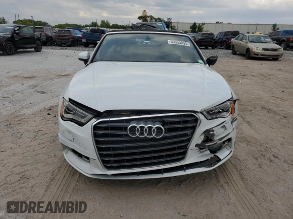 2015 Audi A3 1.8T Premium with VIN WAU6CLFF2F1135804, listed as a Copart auction lot 50355095 with 54,365 mi miles and Salvage Title. Bid and sale history available at carsss.com. Image 5.