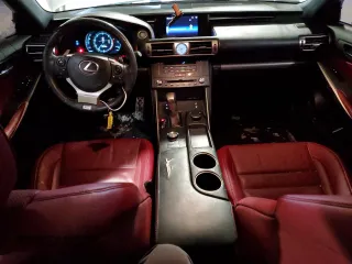 2015 Lexus IS 250 with VIN JTHBF1D24F5048491, listed as a Copart auction lot 45136665 with 129,221 mi miles and Salvage Title. Bid and sale history available at DreamBid. Image 8.