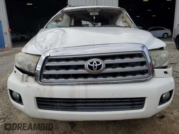 2013 Toyota Sequoia Limited with VIN 5TDKY5G13DS043490, listed as a Copart auction lot 52109835 with 0 mi miles and Non Repairable. Bid and sale history available at carsss.com. Image 5.