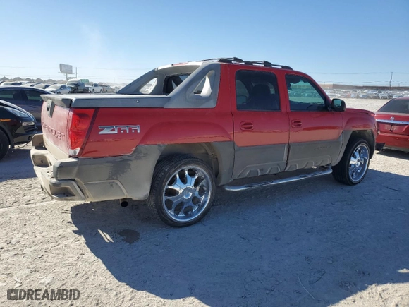 2002 Chevrolet Avalanche with VIN 3GNEC13T02G353496, listed as a Copart auction lot 42159355 with 304,477 mi miles and Salvage Title. Bid and sale history available at carsss.com. Image 3.
