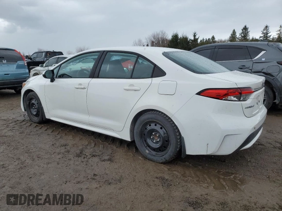 2021 Toyota Corolla L with VIN 5YFBPMBE3MP267780, listed as a Copart auction lot 49126495 with 47,678 mi miles and Salvage Title. Bid and sale history available at carsss.com. Image 2.