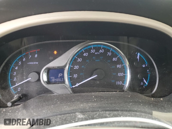 2011 Toyota Sienna XLE with VIN 5TDDK3DC7BS019811, listed as a Copart auction lot 49228165 with 194,863 mi miles and Salvage Title. Bid and sale history available at carsss.com. Image 9.