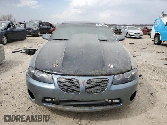 2006 Pontiac GTO with VIN 6G2VX12UX6L568021, listed as a Copart auction lot 48713835 with 0 mi miles and Salvage Title. Bid and sale history available at carsss.com. Image 5.