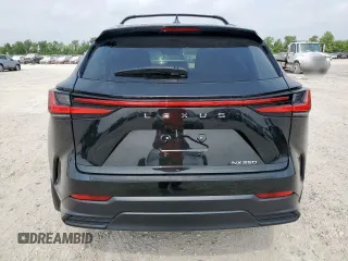 2025 Lexus NX 250 with VIN 2T2ADCAZ2SC022917, listed as a Copart auction lot 57884435 with 5,740 mi miles and Salvage title. Bid and sale history available at DreamBid. Image 6.