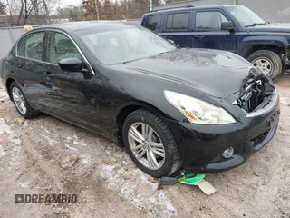 2011 Infiniti G25 x with VIN JN1DV6AR7BM450844, listed as a IAAI auction lot 41417344 with Not Provided miles and . Bid and sale history available at DreamBid. Image 1.