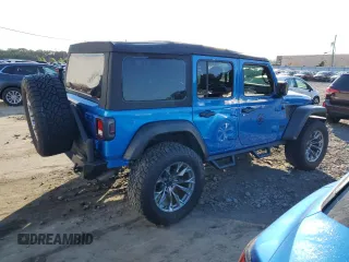 2022 Jeep Wrangler Unlimited Sport S z VIN 1C4HJXDG4NW224683, wystawiony jako Copart lot #70258994 z przebiegiem 21 098 mil mil oraz Szkoda całkowita • Salvage title. Historia ofert i sprzedaży dostępna na DreamBid. Obrazek 3.