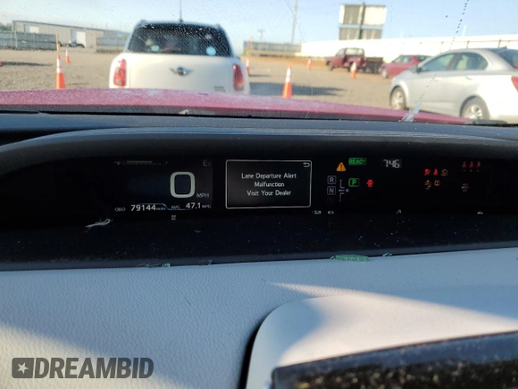 2019 Toyota Prius LE with VIN JTDL9RFU6K3003892, listed as a Copart auction lot 55419575 with 79,144 mi miles and Salvage Title. Bid and sale history available at DreamBid. Image 9.
