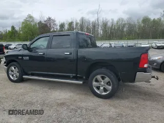 2017 Ram 1500 Big Horn z VIN 3C6RR7LT9HG593822, wystawiony jako Copart lot #56394365 z przebiegiem 105 775 mil mil oraz Szkoda całkowita • Salvage title. Historia ofert i sprzedaży dostępna na DreamBid. Obrazek 2.