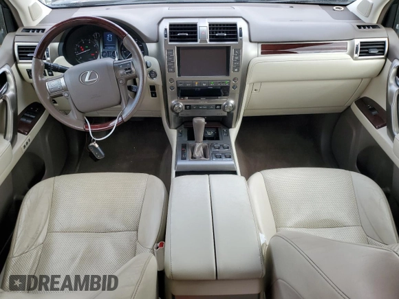 2014 Lexus GX 460 Luxury with VIN JTJJM7FX6E5067621, listed as a Copart auction lot 52267025 with 162,932 mi miles and Clean title. Bid and sale history available at DreamBid. Image 8.