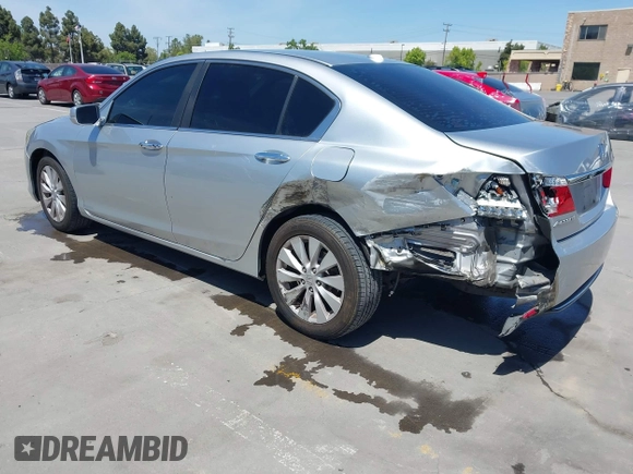 2013 Honda Accord EX-L with VIN 1HGCR2F88DA121484, listed as a IAAI auction lot 42203665 with 172,929 mi miles and . Bid and sale history available at DreamBid. Image 3.