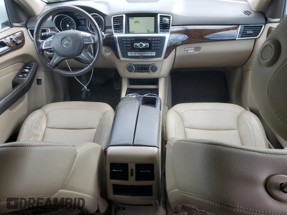 2014 Mercedes-Benz M 350 with VIN 4JGDA5HB6EA318557, listed as a Copart auction lot 53278775 with 160,383 mi miles and Salvage Title. Bid and sale history available at DreamBid. Image 8.