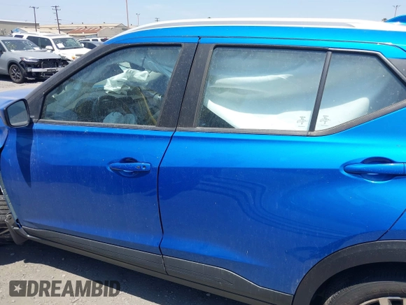 2023 Nissan Kicks SV with VIN 3N1CP5CV9PL553453, listed as a IAAI auction lot 42185119 with 20,677 mi miles and . Bid and sale history available at DreamBid. Image 15.