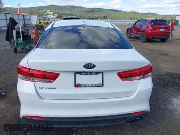 2017 Kia Optima LX with VIN 5XXGT4L39HG122708, listed as a IAAI auction lot 42024524 with 94,768 mi miles and . Bid and sale history available at carsss.com. Image 17.