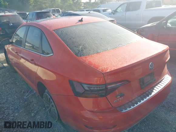 2019 Volkswagen Jetta S with VIN 3VWC57BU5KM141943, listed as a IAAI auction lot 42227260 with 99,164 mi miles and . Bid and sale history available at DreamBid. Image 3.