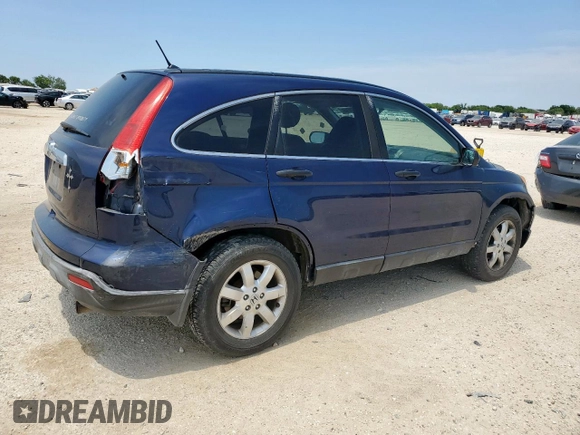 2007 Honda CR-V EX with VIN JHLRE48507C093470, listed as a Copart auction lot 60421275 with 134,507 mi miles and Salvage title. Bid and sale history available at DreamBid. Image 3.