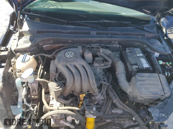 2013 Volkswagen Jetta S with VIN 3VW1K7AJ9DM399845, listed as a Copart auction lot 57864295 with 136,909 mi miles and Salvage title. Bid and sale history available at DreamBid. Image 11.