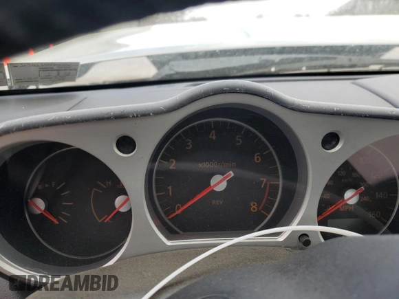 2006 Nissan 350Z with VIN JN1AZ34DX6M311061, listed as a Copart auction lot 50925715 with Not provided miles and Salvage title. Bid and sale history available at DreamBid. Image 9.