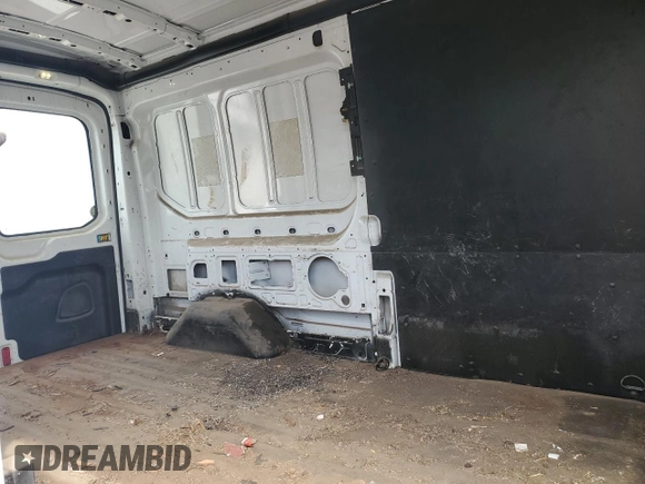 2015 Ford Transit with VIN 1FTNR2CV0FKA63935, listed as a Copart auction lot 58589985 with 190,246 mi miles and Salvage title. Bid and sale history available at DreamBid. Image 11.
