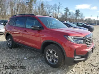 2023 Honda Passport TrailSport with VIN 5FNYF8H61PB029379, listed as a Copart auction lot 49202384 with 15,688 mi miles and Salvage Title. Bid and sale history available at carsss.com. Image 4.